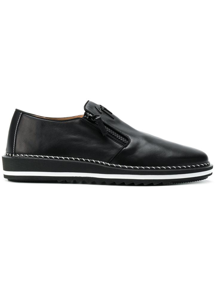 Giuseppe Zanotti Design Slip-on Shoes - Black