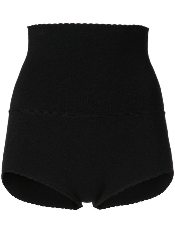 Khaite High Waisted Shorts - Black