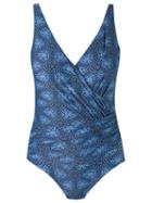 Lygia & Nanny V Neck Printed Swimsuit