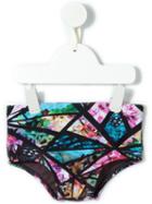 Lygia E Nanny Kids Printed Swim Trunks, Boy's, Size: 6 Yrs, Blue
