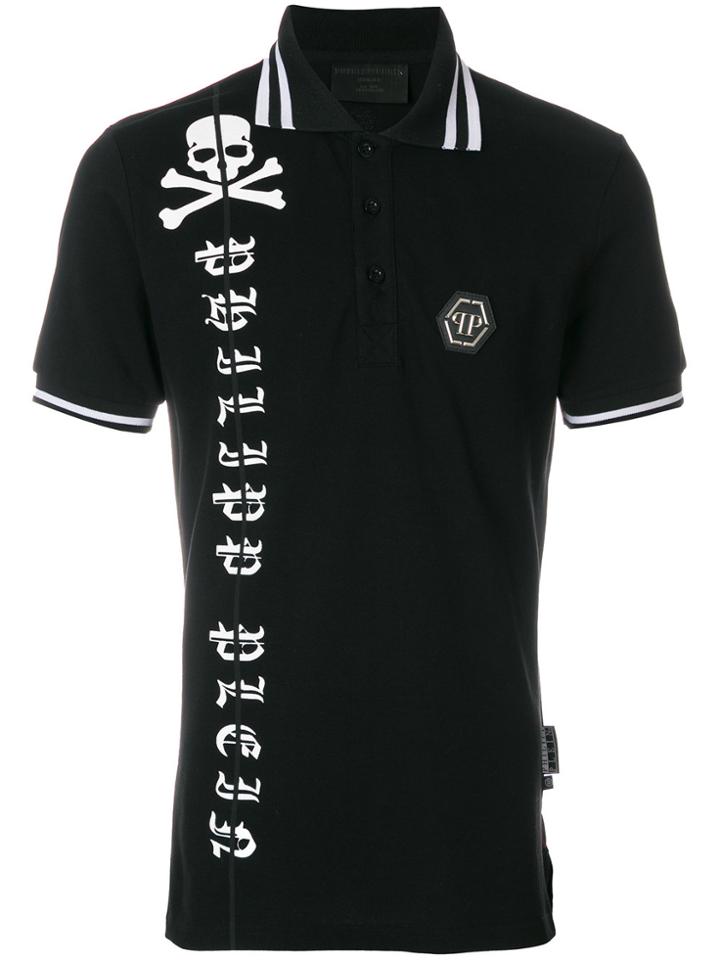 Philipp Plein Aneta Polo Shirt - Black