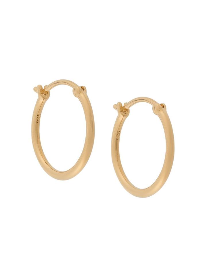 Astley Clarke Calder Hoop Earrings - Metallic