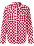 Stussy Checked Western Shirt - Red