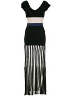 Versace Split Cuff Trousers - Black