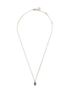 Alexander Mcqueen Pave Skull Necklace - Gold