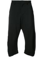 Dsquared2 - Cropped Tailored Trousers - Women - Polyester/spandex/elastane/viscose/virgin Wool - 38, Black, Polyester/spandex/elastane/viscose/virgin Wool