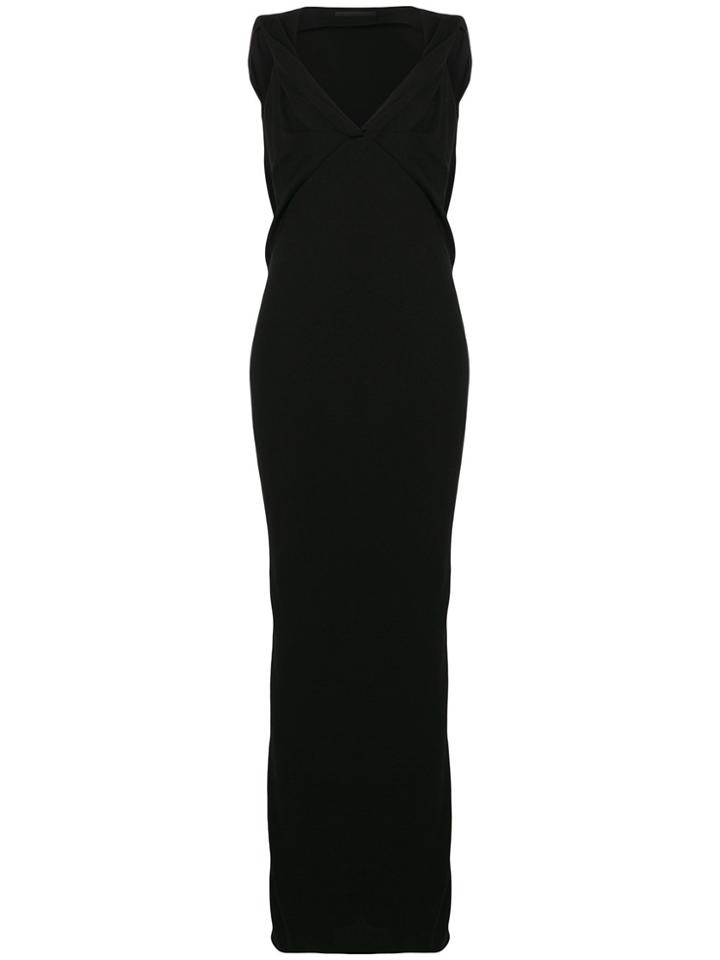 Haider Ackermann Sweetheart Neck Gown - Black