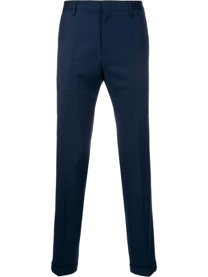 Paul Smith Slim-fit Suit Trousers - Blue