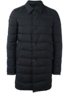 Herno Padded Coat, Men's, Size: 50, Black, Polyamide/polyurethane/feather Down