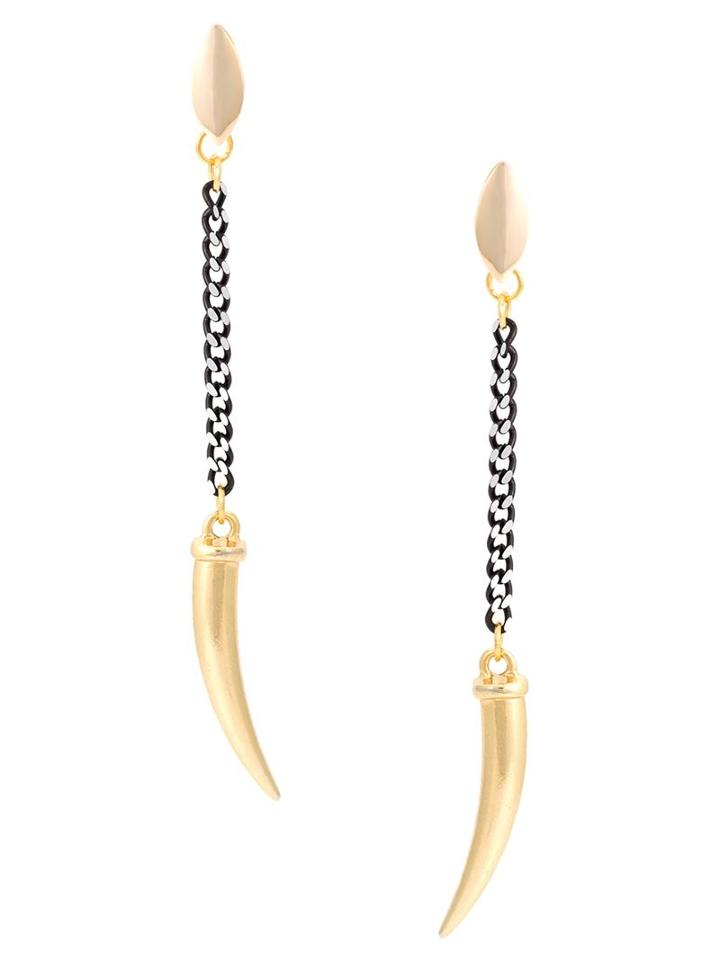 Xaa Pendant Earring, Women's, Metallic