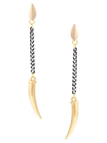 Xaa Pendant Earring, Women's, Metallic