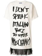 Moschino Graffiti Print T-shirt - Nude & Neutrals