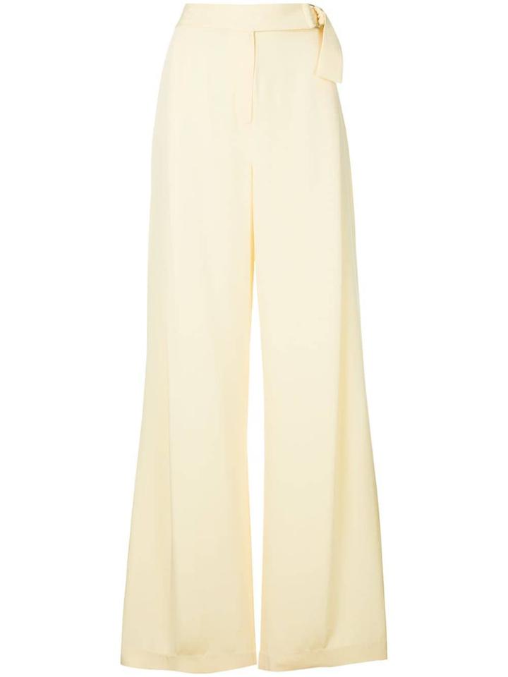 Bianca Spender Chelsea Palazzo Trousers - Yellow