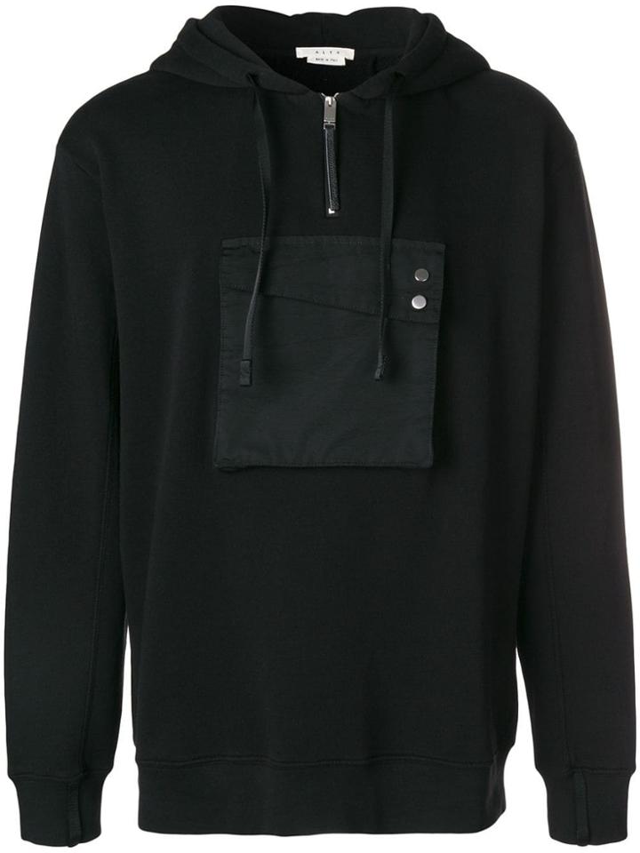 1017 Alyx 9sm Hooded Sweatshirt - Black