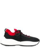 Prada Low Runner Sneakers - Black