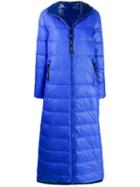 Pinko Padded Hooded Coat - Blue