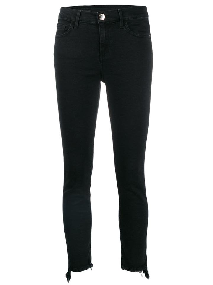 Pinko Cropped Skinny Jeans - Black