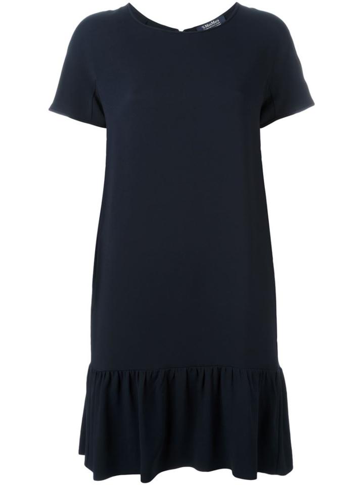 's Max Mara Peplum Hem Dress