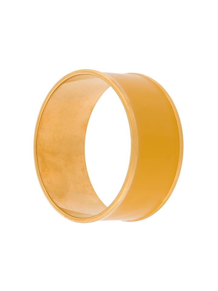 Marni Rigid Cuff - Yellow & Orange