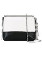 Manurina - Contrast Shoulder Bag - Women - Calf Leather - One Size, Black, Calf Leather