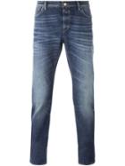 Closed Slim Fit Jeans, Men's, Size: 34, Blue, Cotton/spandex/elastane
