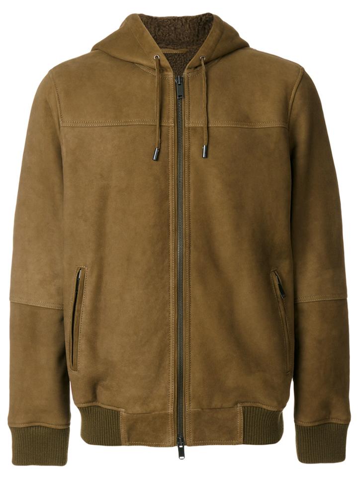 Desa Collection Zipper Hoodie - Brown