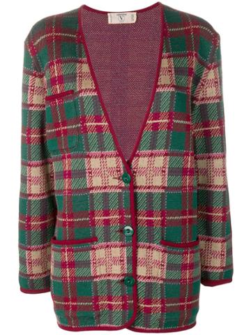 Valentino Vintage Checked Jacket - Green