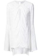 Kobi Halperin Cut-out Shoulders Floral Shirt - Nude & Neutrals