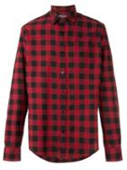Woolrich Checked Casual Shirt, Men's, Size: Large, Red, Cotton