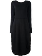 Rundholz Overlay Detail Dress, Women's, Size: Xs, Black, Cotton/spandex/elastane