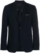Karl Lagerfeld Textured Suit Jacket - Blue