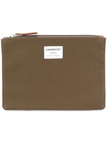 Sandqvist Logo Purse - Green