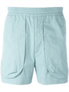 Roberto Cavalli Leopard Print Shorts - Multicolour