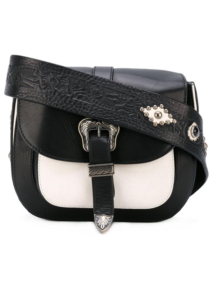 Htc Hollywood Trading Company Rough Rock Mini Satchel - Black