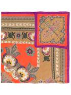 Etro Floral Paisley Printed Scarf - Multicolour