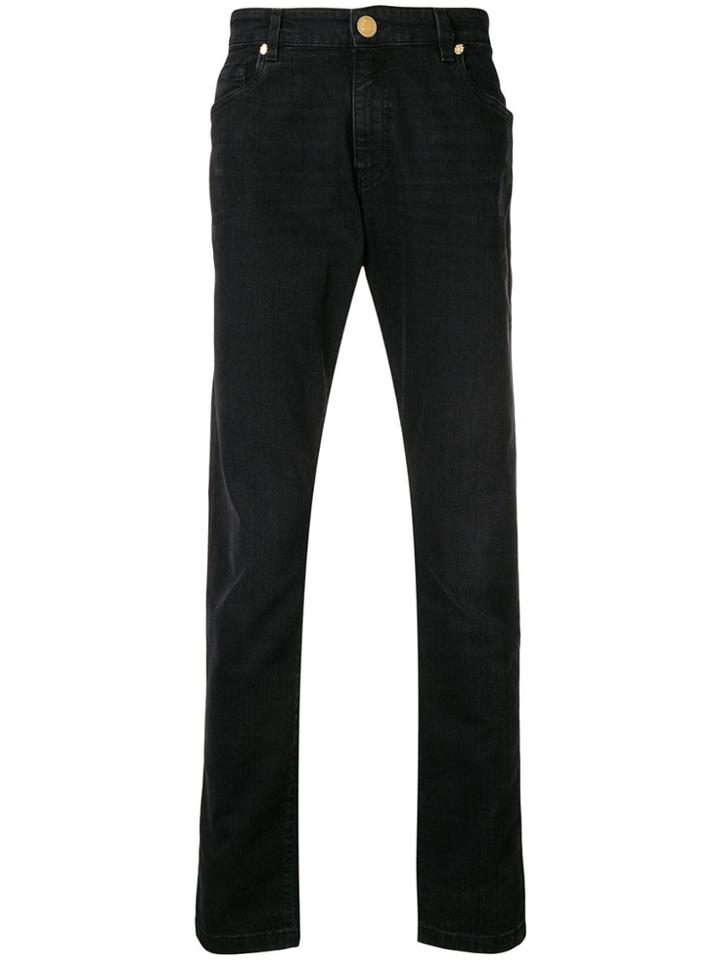 Billionaire Straight-leg Jeans - Black