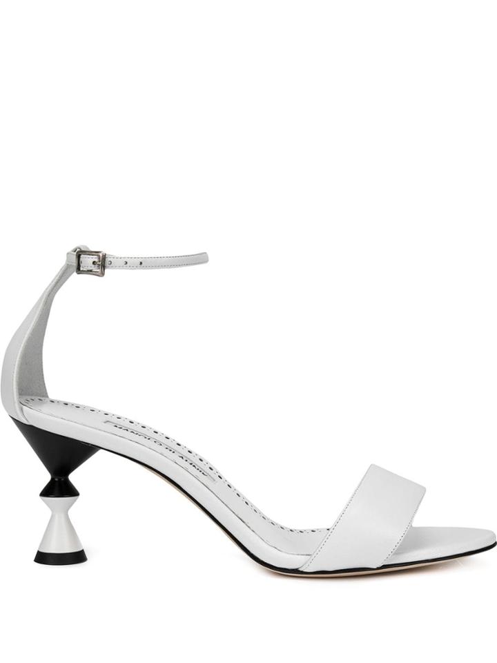Manolo Blahnik Rleda Sandals - White
