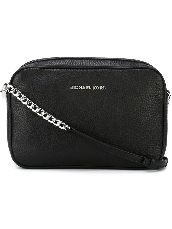 Michael Michael Kors Large 'bedford' Crossbody Bag, Women's, Black, Leather