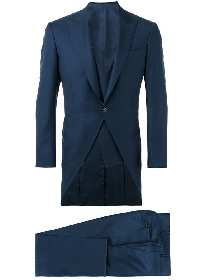 Canali Three Piece Dinner Suit - Blue
