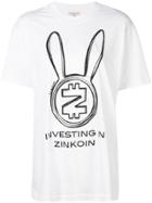 Natasha Zinko Oversized Zincoin T-shirt - White