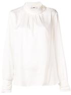 Mauro Grifoni Pearl Embellished Blouse - White