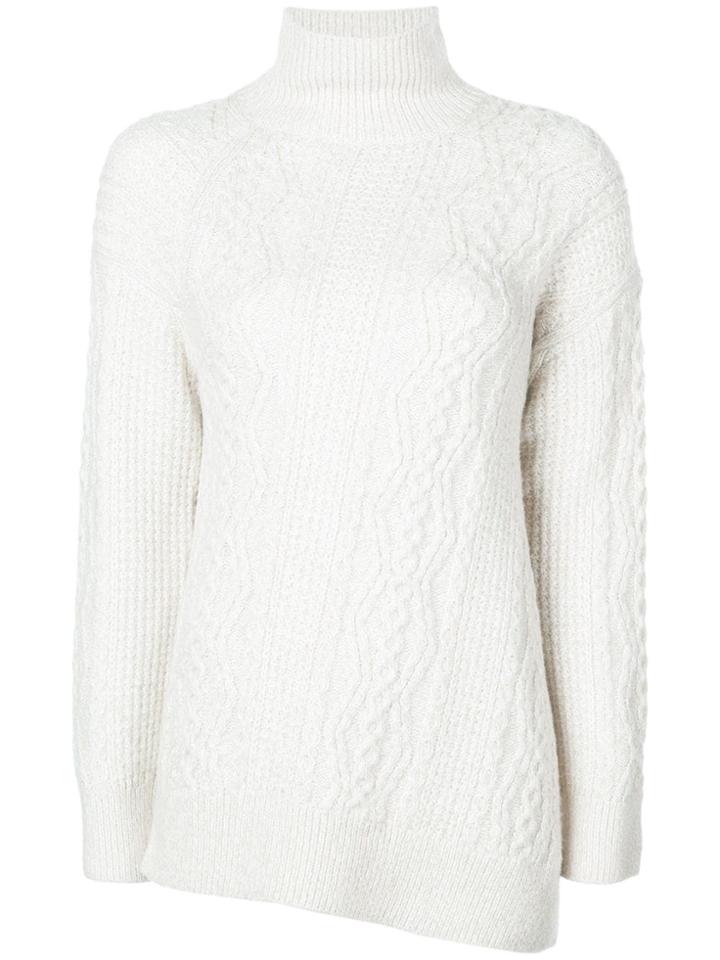 Vince Asymmetric Jumper - White