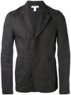 Comme Des Garçons Shirt - Stitch Detail Blazer - Men - Cotton - S, Brown, Cotton