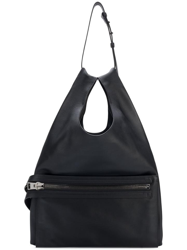 Tom Ford Zip Front Large Tote Bag - Black