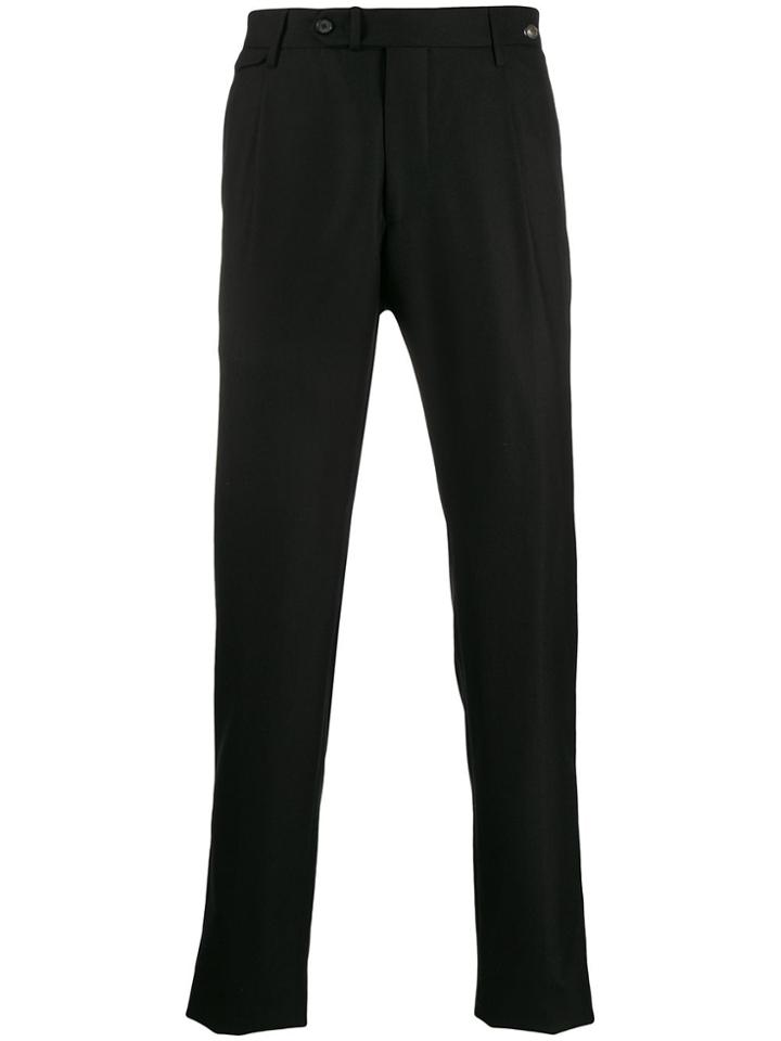 Tagliatore Slim-fit Chinos - Black