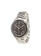 Omega 'speedmaster' Analog Watch, Adult Unisex, Stainless Steel