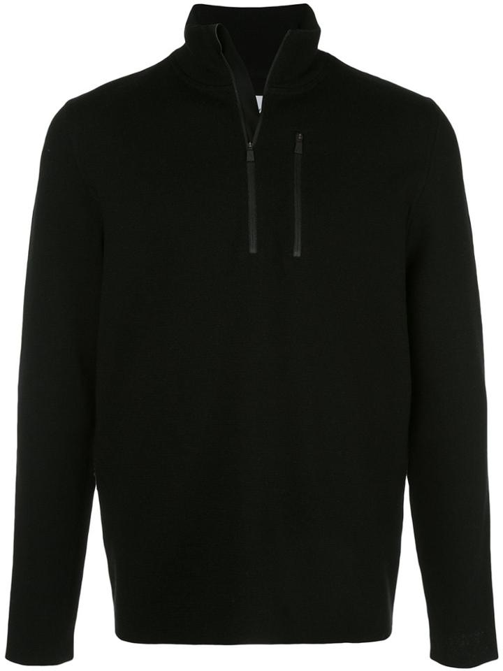 Aztech Mountain Matterhorn Zipped Jumper - Black