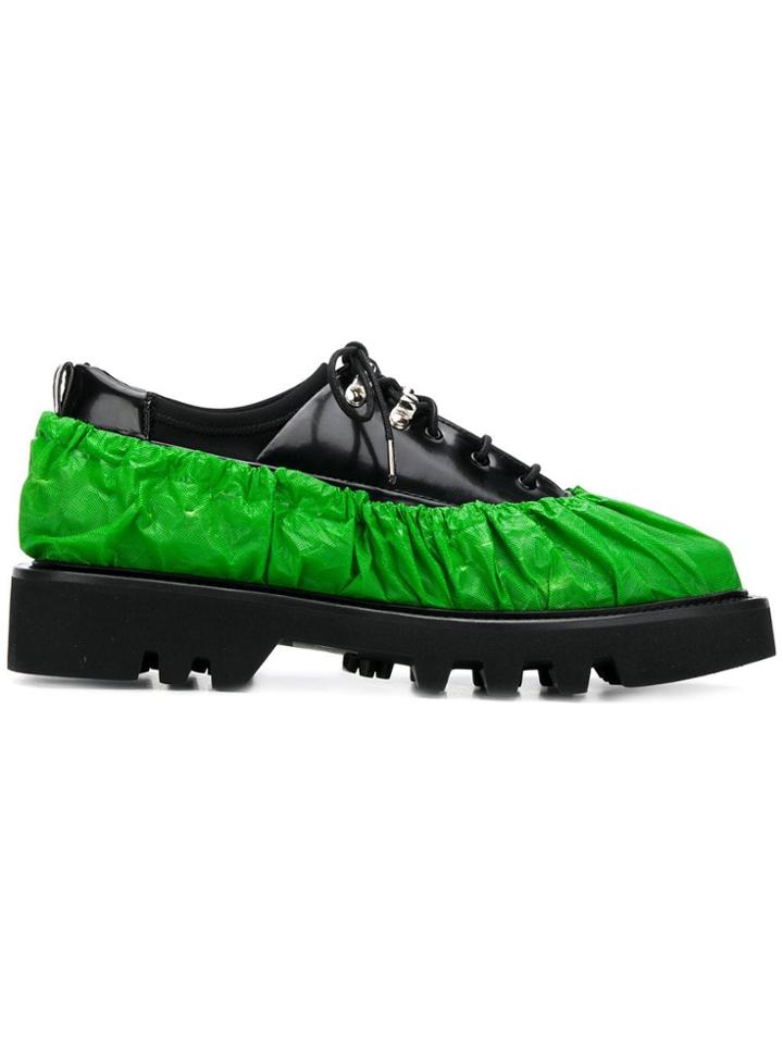 Rombaut Contrast Oxford Shoes - Black
