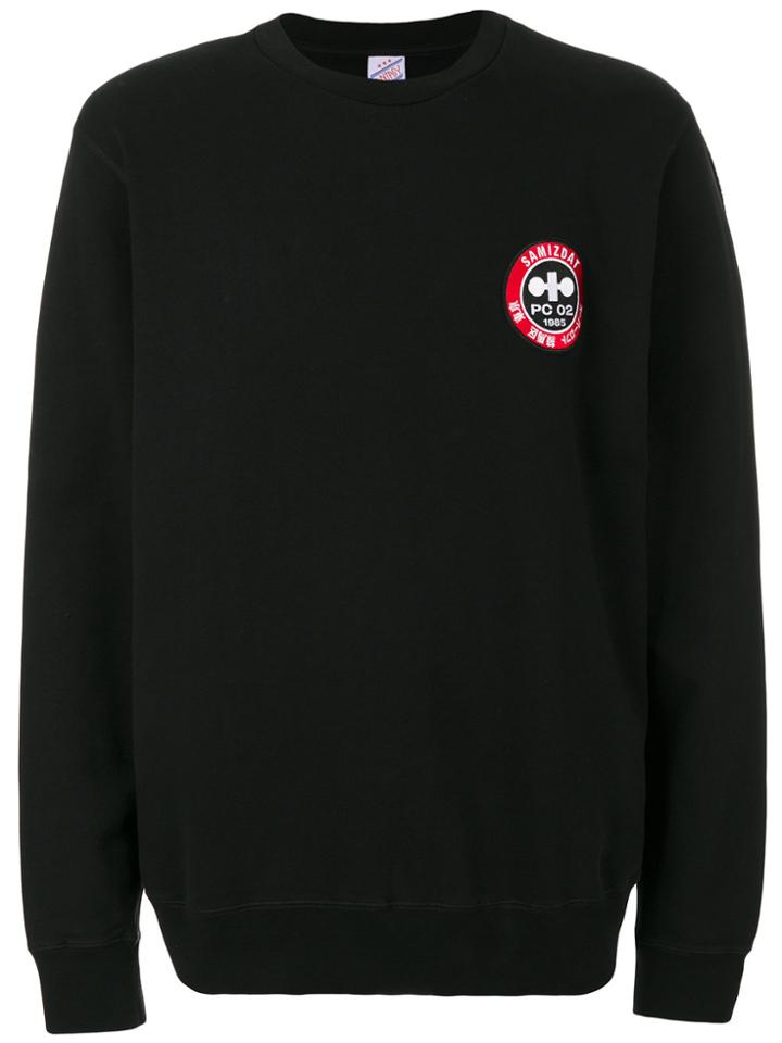 Yang Li Patch Detail Sweatshirt - Black