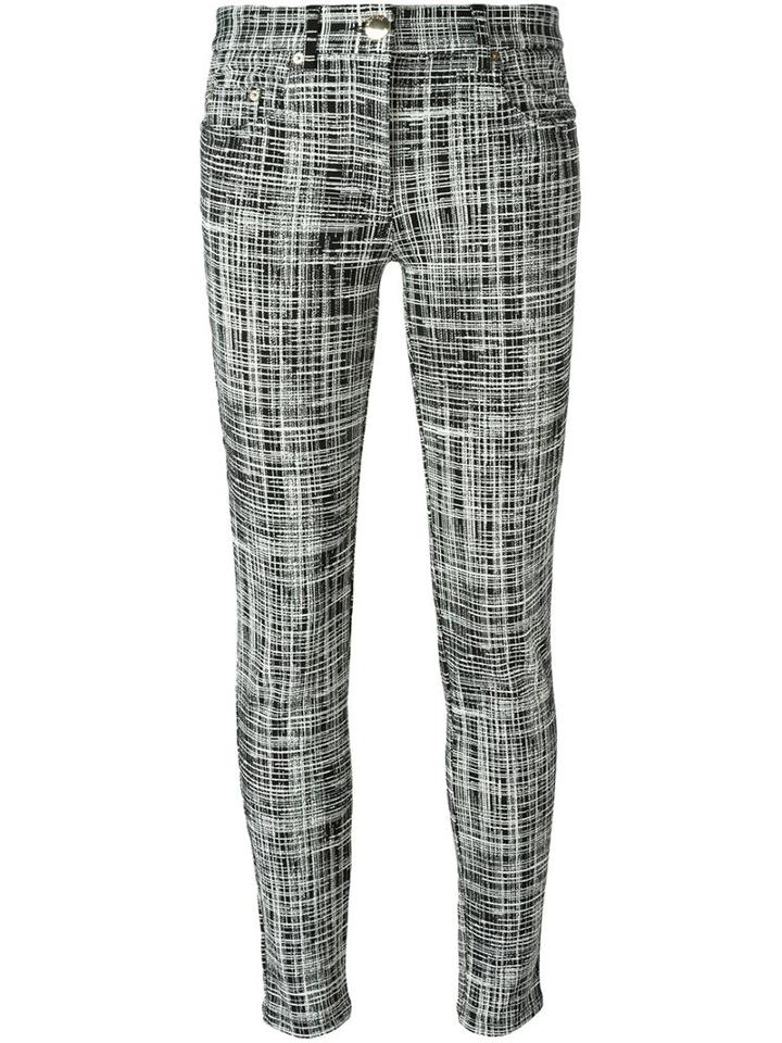 Boutique Moschino Scratchy Print Trousers